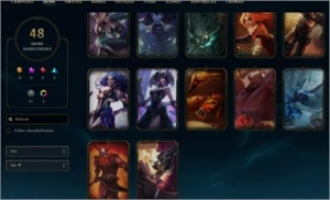 Conta league of legends s2 kayle juiza, rammus rei LOL