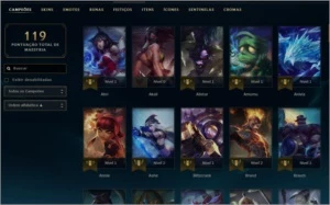 Conta league of legends s2 kayle juiza, rammus rei LOL