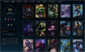 Conta league of legends s2 kayle juiza, rammus rei LOL