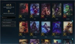 Conta LoL level 275 MMR alto - League of Legends