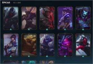 Conta LoL level 275 MMR alto - League of Legends