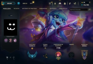 Conta Platina 2, Lvl 669, 210 skins, Todos Champs, 54k EA