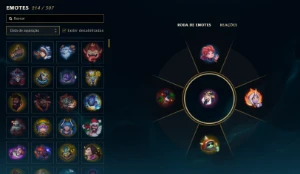Conta Platina 2, Lvl 669, 210 skins, Todos Champs, 54k EA - League of Legends LOL