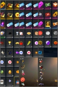 CONTA FREE FIRE LVL 70 COM CALÇA ANGELICAL E PASSES ANTIGOS!