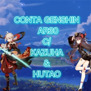 Conta Ar 30 Genshin Impact coCnfam Hutao e Kazuha