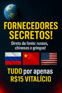 Fornecedores Secretos! – A Fonte Do Mercado Digital! - Listas de Fornecedores