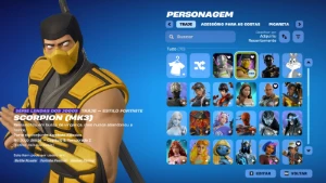 Conta Fortnite | 68 Skins | Scorpion (MK3)