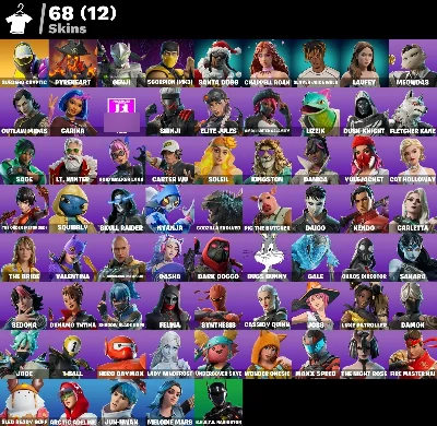 Conta Fortnite | 68 Skins | Scorpion (MK3)