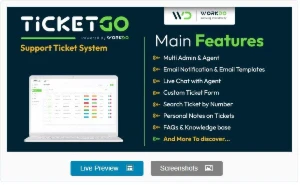 [Script Web] Ticketgo - Sistema De Ticket E Suporte