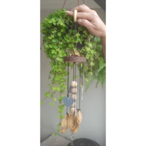 Mensageiro do Vento Artesanal em Jacarandá - Artesanato e Personalizados