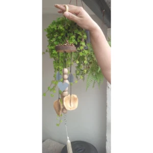 Mensageiro do Vento Artesanal em Jacarandá - Artesanato e Personalizados