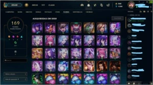Conta LOL 420 Skins + Valorant - League of Legends