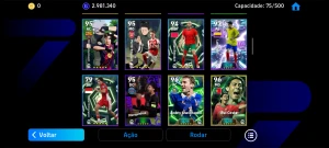 Conta Efootball De Elite Força Coletiva 3162+ - eFootball PES