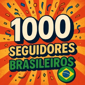 1000 Seguidores Brasileiros - Br Barato - Redes Sociais