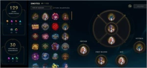 CONTA DIAMANTE 4 / EMOTES CHALLENGER - League of Legends LOL
