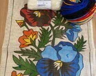 Kit de bordado em talagarça KIT-12 - 78 x 53 cm