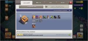 CONTA CV 12 clash of clans