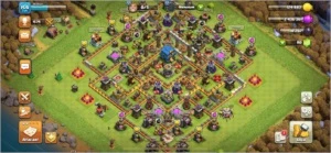 CONTA CV 12 clash of clans