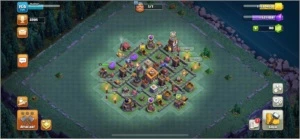 CONTA CV 12 clash of clans