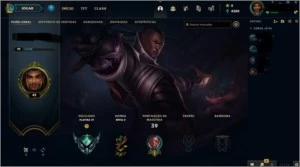 Conta plat IV season 11 - League of Legends LOL