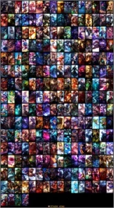 CONTA LOL 244 SKINS, TODOS OS CAMPEÕES E MASCOTE DO TFT - League of Legends