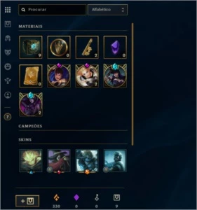 VENDO CONTA LEAGUE OF LEGENDS LEVEL 43 OURO IV !!! LOL