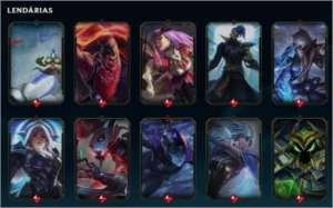 Conta League of Legends Platina 4 Solo/Flex LOL