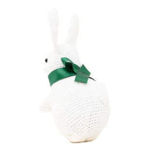 Coelho com Laço em Amigurumi - Artesanato e Personalizados