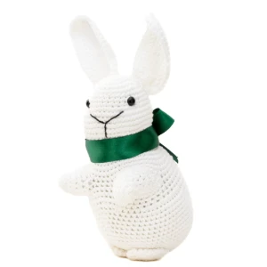 Coelho com Laço em Amigurumi