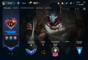 Vendo conta Diamante 4 TODOS os campeoes e 162 skins - League of Legends: Wild Rift LOL WR