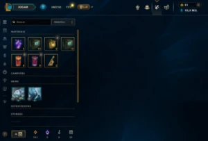 Vendo conta Diamante 4 TODOS os campeoes e 162 skins - League of Legends: Wild Rift LOL WR