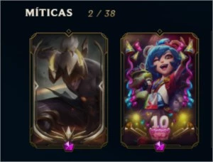 Conta de lol lvl 247 Diamond 244skins - League of Legends