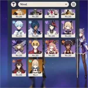 Zhongli + Banner garantido, armas t5 + 8k de gemas - Genshin Impact