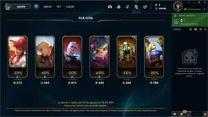 Conta LoL, Prata II, Fragmentos Raros - League of Legends