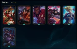 Vendo conta League of Legends Unranked LOL