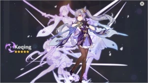 GENSHIN IMPACT - AR 5 - KEQING + Noelle + 2 armas 4*