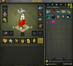 Vendo Sacrier - TalKasha - 25MK + Recursos + Set + Iten Vivo - Dofus