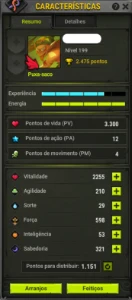 Vendo Sacrier - TalKasha - 25MK + Recursos + Set + Iten Vivo - Dofus