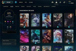 Conta lol, nv 272, 65 skins. - League of Legends
