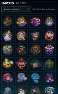 188 Skin todos os Champions , 700 Aberto a negociações. - League of Legends LOL
