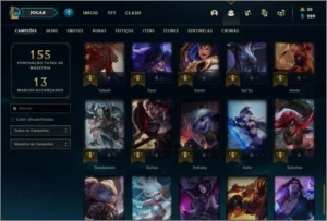 Conta (ex D1) platina 3 e plat 1 com 65 champs e 16 skins - League of Legends LOL