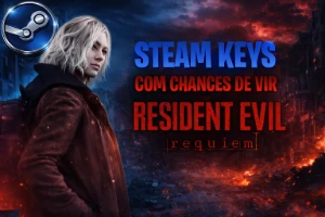 Keys STEAM Aleatórias podendo vir Resident Evil Réquien