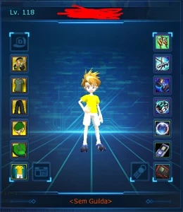 Conta Legit com AOA [LADMO] - Digimon Masters Online