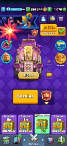 Clash Royale 8700 trofeis