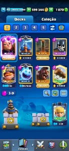 Clash Royale 8700 trofeis