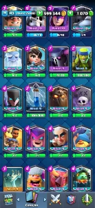 Clash Royale 8700 trofeis