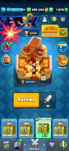 Clash Royale 8700 trofeis