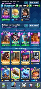 Clash Royale 8700 trofeis