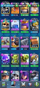 Clash Royale 8700 trofeis