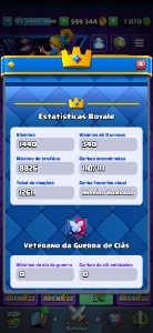 Clash Royale 8700 trofeis